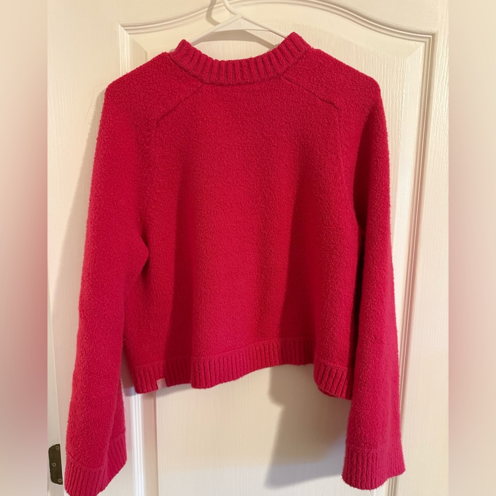 lululemon athletica Hot Pink Turtleneck Sweater